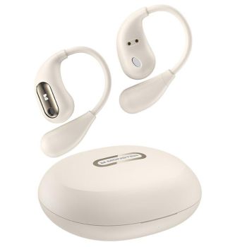 Wireless Open Ear Headphones Bluetooth 5.4 Stereo Sound Earphones with Charging Case Black