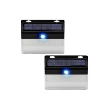 2Pcs LED Solar Power Motion Sensor Light Outdoor Security Garden Lamp Solar Wall Light