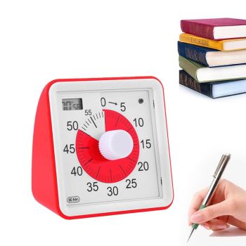 60-Minute Visual Timer Countdown Timer Time Management Tool for Sports Studying Blue
