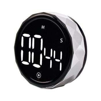 Digital Display Kitchen Timer Countdown Countup Cooking Alarm Rose Gold
