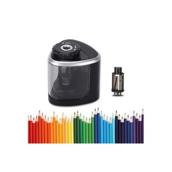 Electric Pencil Sharpener Automatic Fast Sharpener Battery Operated Blue
