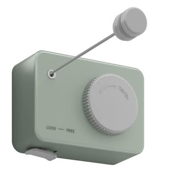Retractable Clothes Line Wall Mounted Laundry Line for Indoor Balcony White
