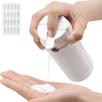 4 in 1 Travel Bottles Dispenser for Shampoo Lotion Green
