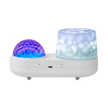 Ocean Star Projector Night Light Rotating Galaxy Lamp Bedroom Decor
