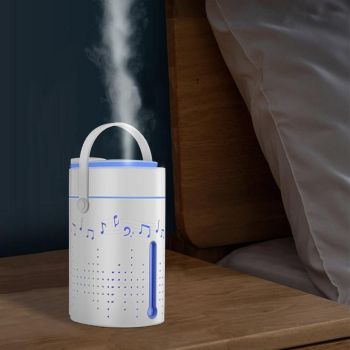 2 in 1 Portable Mini Humidifier USB Bluetooth Speaker