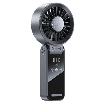 Handheld Foldable High-Speed Fan - Portable for Travel Outdoor Home and Office Lavender Purple