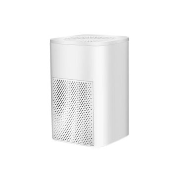 Portable Negative Ion Air Purifier Air Cleaner for Car Home Bedroom White