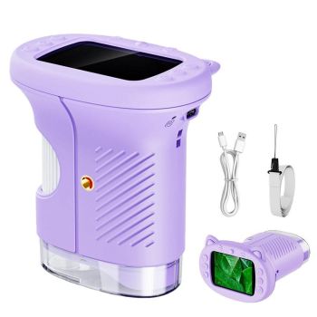 1000X Handheld Microscope - 1080P Mini Pocket Digital Microscope White