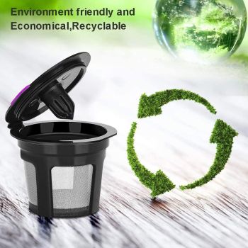 6 Pack Reusable K Cups For Reusable K CUP Coffee Filter Refillable Single