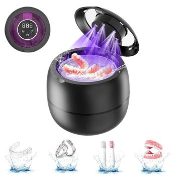 Retainer Cleaner Machine Dentures Cleaner for Guards