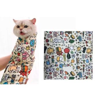 Cat Grooming Wrap For Nail Clipping Scratch Escape Calming Multifunctional Pet Tool L
