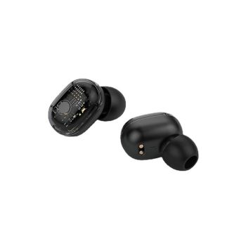 Bluetooth 5.1 Wireless Earbuds with LED Display IPX4 Waterproof Headphones-Black