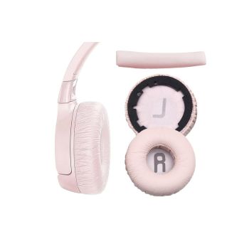 Earpads Replacement Ear Cushions Pad Covers Compatible with JBL Tune600BT T520BT -White
