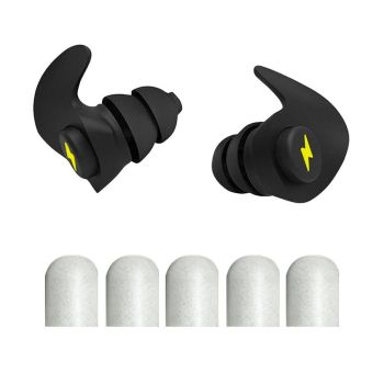 Ear Plugs for Sleeping Noise Silicone Earplugs Sound Reduction Reusable Earplugs with 5 Pairs Replacements -Blue