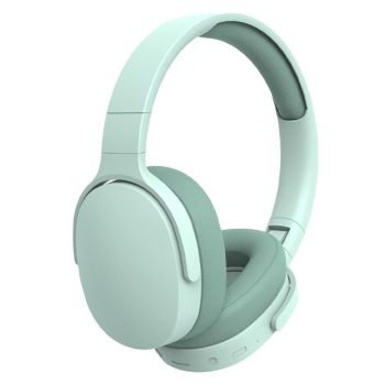 Gaming Headset Wireless Headset P2961 Foldable Wireless Bluetooth Stereo Over Ear Headphone -Gray