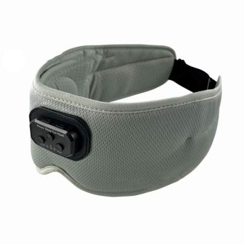 Sleep Mask Eye Mask White Noise Sleep Headphones Wireless 5.2 Bluetooth Music Sleeping Eye Mask -Navy