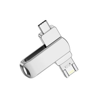 4 in 1 USB Flash Drive Photo Stick USB 3.0 Memory Stick Storage for Photos Backup -Rotating USB Flash Drive 32GB