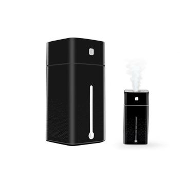 1L Ultrasonic Air Humidifier Cool Mist with 7 Color LED Light for Bedroom-White