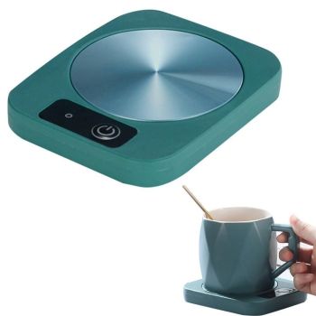 Electric Coffee Mug Warmer USB Cup With 3 Temp Settings-White