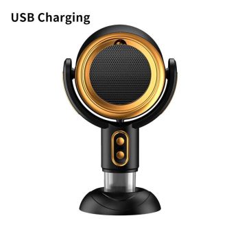 Portable Smoke Purifier Fan Removes Odors Dust Smoke for Cooking and Camping BBQ -BlackGold