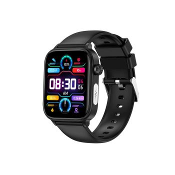 Smart Watch 1.96-Inch ECG Fitness Tracker with Heart Rate Blood Oxygen Blood Glucose Uric Acid and Blood Lipid 100 Sports Modes Activity Tracker-Blue