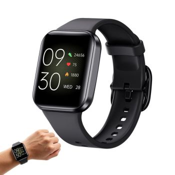 Smart Watch Fitness Tracker Heart Rate 25 Sport Modes for Men Women-Black