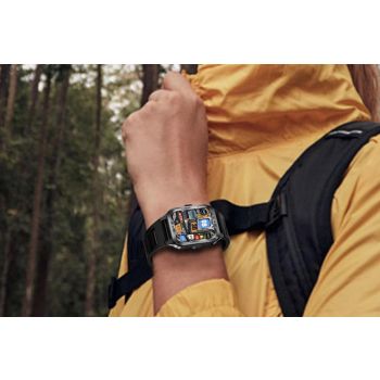 Smart Watches for Men Fitness Tracker with Call Function 100+ Sport Modes Flashlight-Black