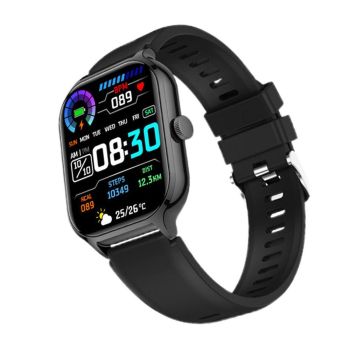 Smart Watches HD Desplay with Bluetooth 59 Sports Modes Heart Rate Sleep Monitor -Black