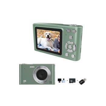 4K HD Digital Camera With 32G Memory Card-Gold
