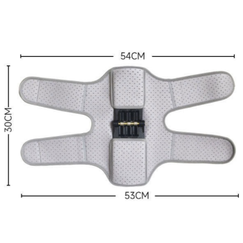 2-Pack - Bionic Exoskeleton Knee Booster Brace, Spring Support Knee Pad for Seniors: Climbing, Lifting, and Sports—Joint Relief (Gray)