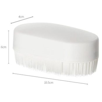 Minimalist Detachable Soft Bristle Laundry Brush, Multi-Purpose Household Scrub Brush for Clothes & Shoes