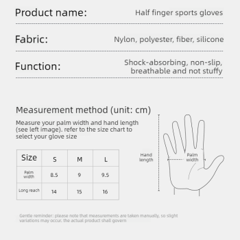 Blue-Pink Gradient - Size S - Women's Gradient Print Half-Finger Fitness Gloves, Silicone Anti-Slip Breathable Gloves for Yoga and Cycling