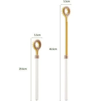 Retractable Double-Sided Back Scratcher, Multi-Function Itch Relief Tool with Ball-Point Massager—Pink