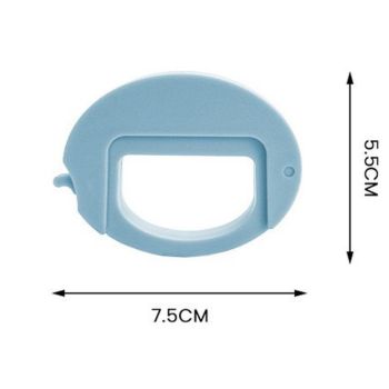 Magnetic Food Sealing Clip 3-Pack, Multi-Purpose Snack Moisture-Proof Bag Clips for Home Storage—White