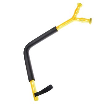 Golf Swing Trainer Posture Correction Training Aid, Y Base Golf Swing Practice Tool for Swing Plane Gesture Training, Beginner Golf Practice Equipment-yellow