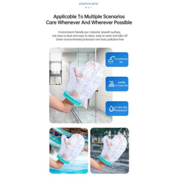 Kids Arm Cast Cover Shower Waterproof Bandage Protector for Children Under 10 Broken Arm Wound Bath Sleeve