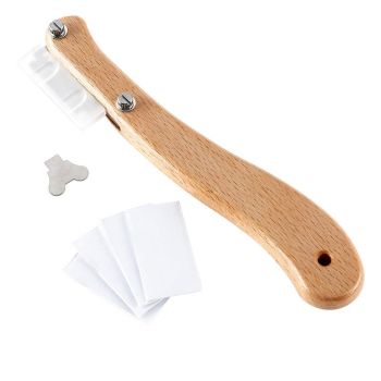 Wooden Handle Bread Scoring Tool – Baguette Lame
