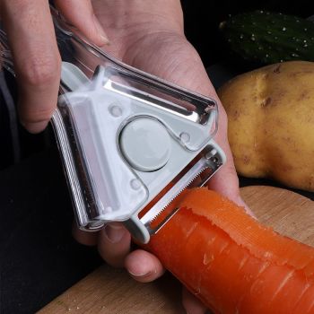 1PC 3-in-1 Peeler, Slicer and Grater – Pink