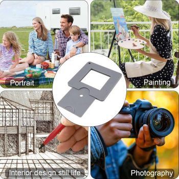 Portable Artist Viewfinder Frame Drawing Composition View Finder Tool for Sketch Painting Art Creation