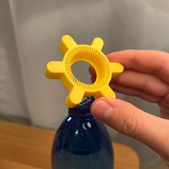 Soda Can Opener Beverage Can Pull Tab Remover Easy Can Opening Tool for Drinks-Yellow