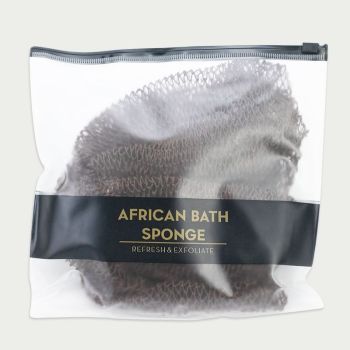 Exfoliating Bath Net Sponge Long Lasting Body Scrubber Shower Loofah Mesh Sponge-Coffee 