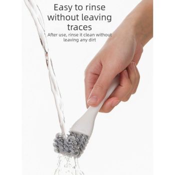 Long Handle BBQ Grill Cleaning Brush Stiff Bristle Barbecue Grid Cleaner Scraper Tool for Outdoor Grill