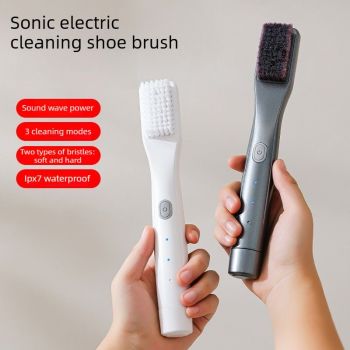 Electric Shoe Cleaner Brush – Automatic Sonic Scrubber for Sneakers, Portable White Shoe Polishing Tool