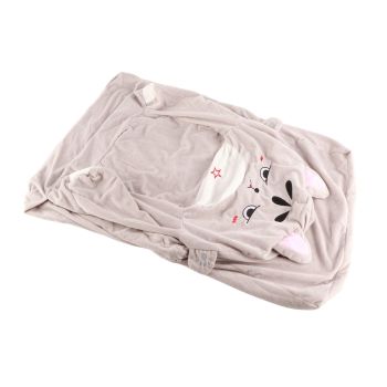 2 in 1 Foldable Children's Sofa Cushion Plush Sofa Cute Sofa Chair for Children