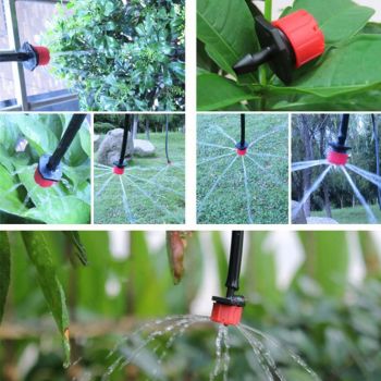 Garden Drip Irrigation System Automatic Micro Spraying Watering Kits Irrigation Atomization System 40m/1574.8in