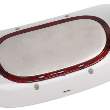 Menstrual Heating Pad Intelligent Charge 3 Temp Modes Vibration Massage Cordless Heating Pad for Women Belly Period White