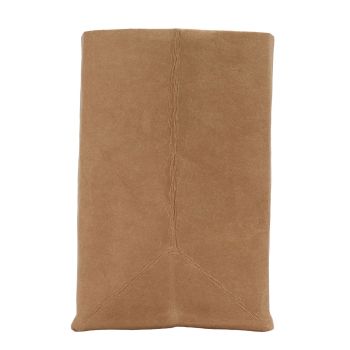 Washed Kraft Paper Bag Waterproof Flowerpot Food Storage Bag for Holding Food Fruits Vegetables Household Sundries XL