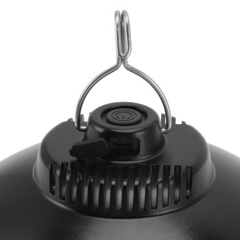 LED Tent Light USB Rechargeable 2 Modes Portable LED Camping Lantern with Hook for Outdoor Emergency Power Failure