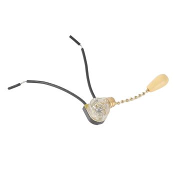 5pcs Pull Chain Switch Exquisite Replacement Ceiling Fan Light Switch Cord for Wall Lamp 250V 125V