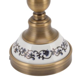 Brass Hair Dryer Holder Antique Retro Hairdryer Hanging Rack for Bath Storage Accessories